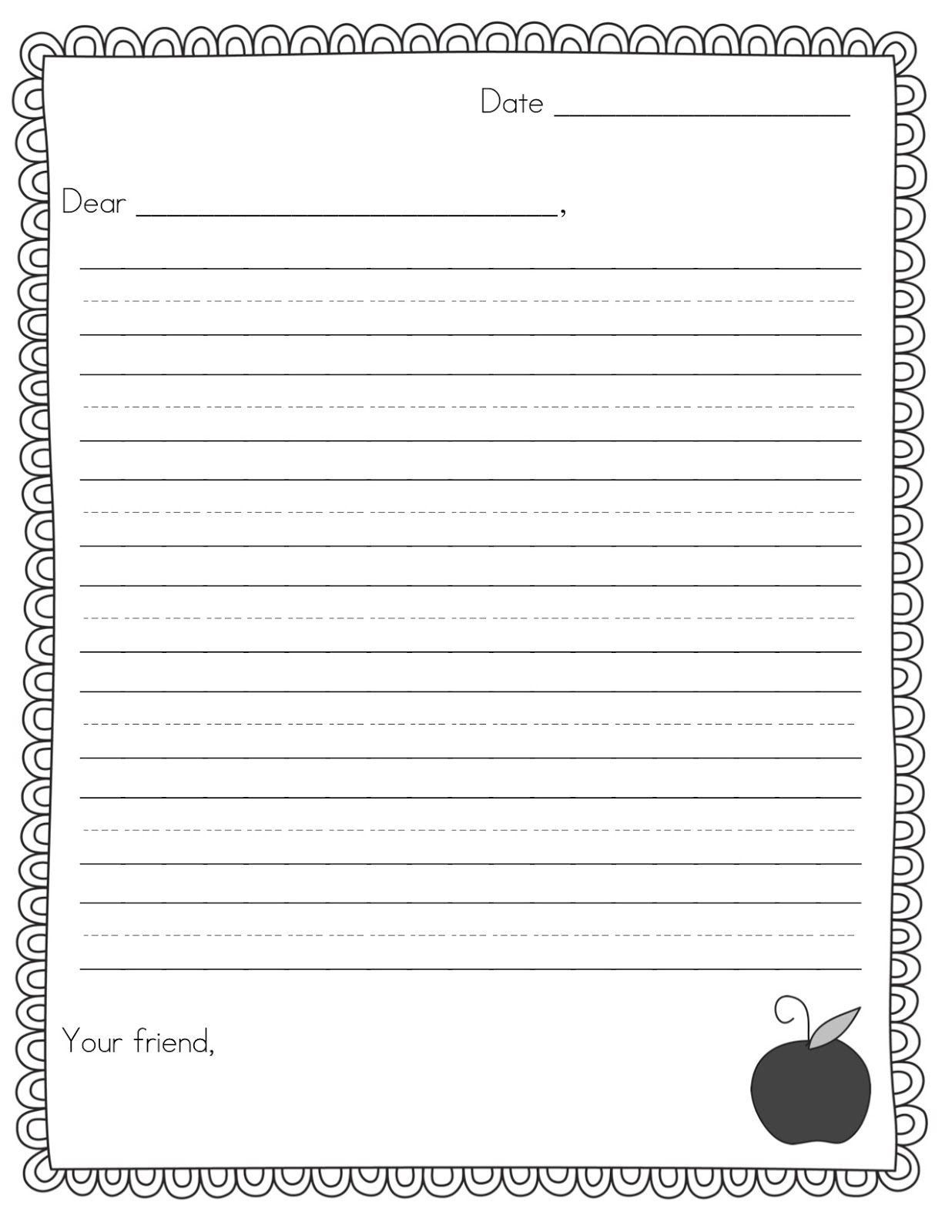 LETTER TEMPLATE